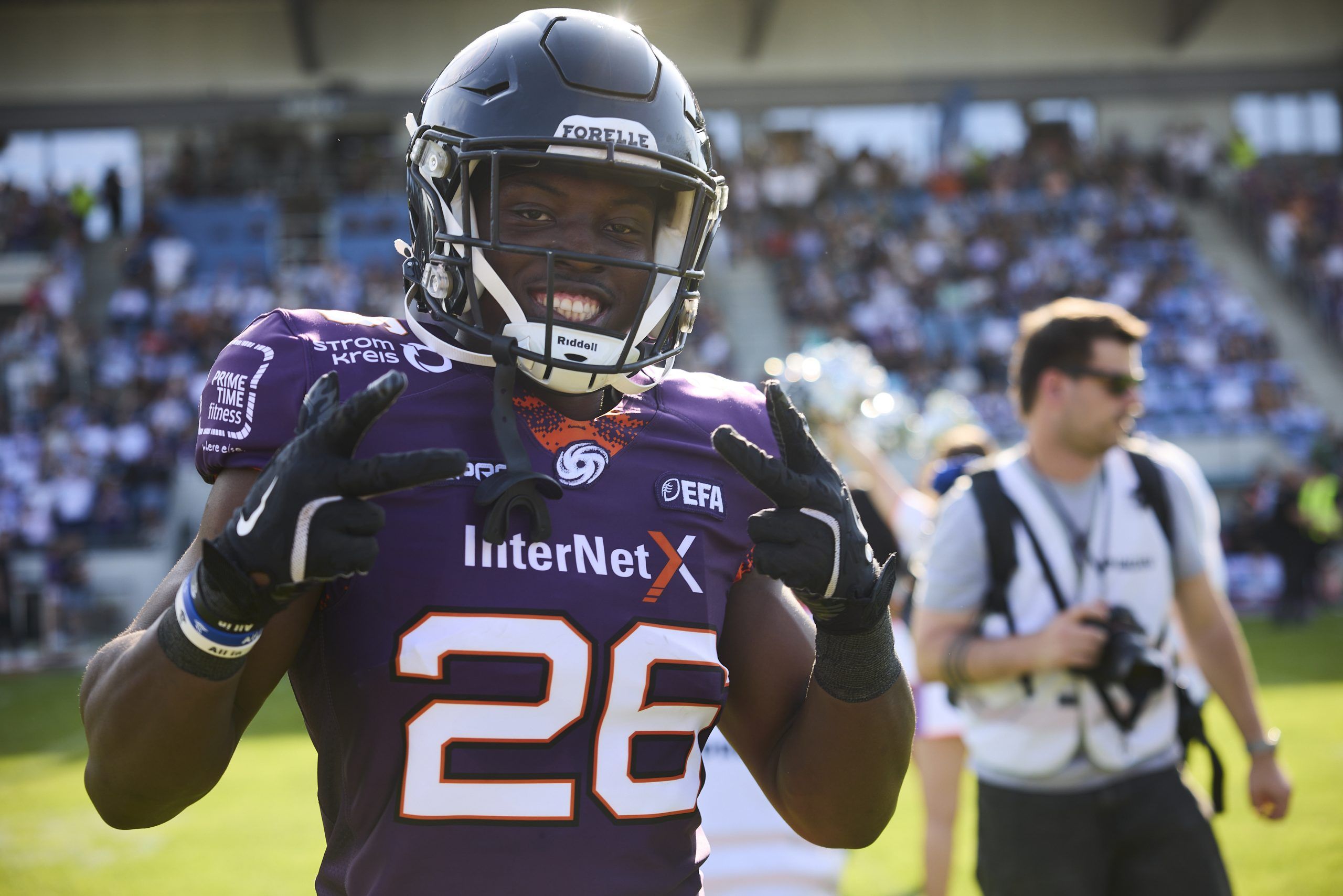 Antony Marvyn Bouembe – Frankfurt Galaxy Running Back