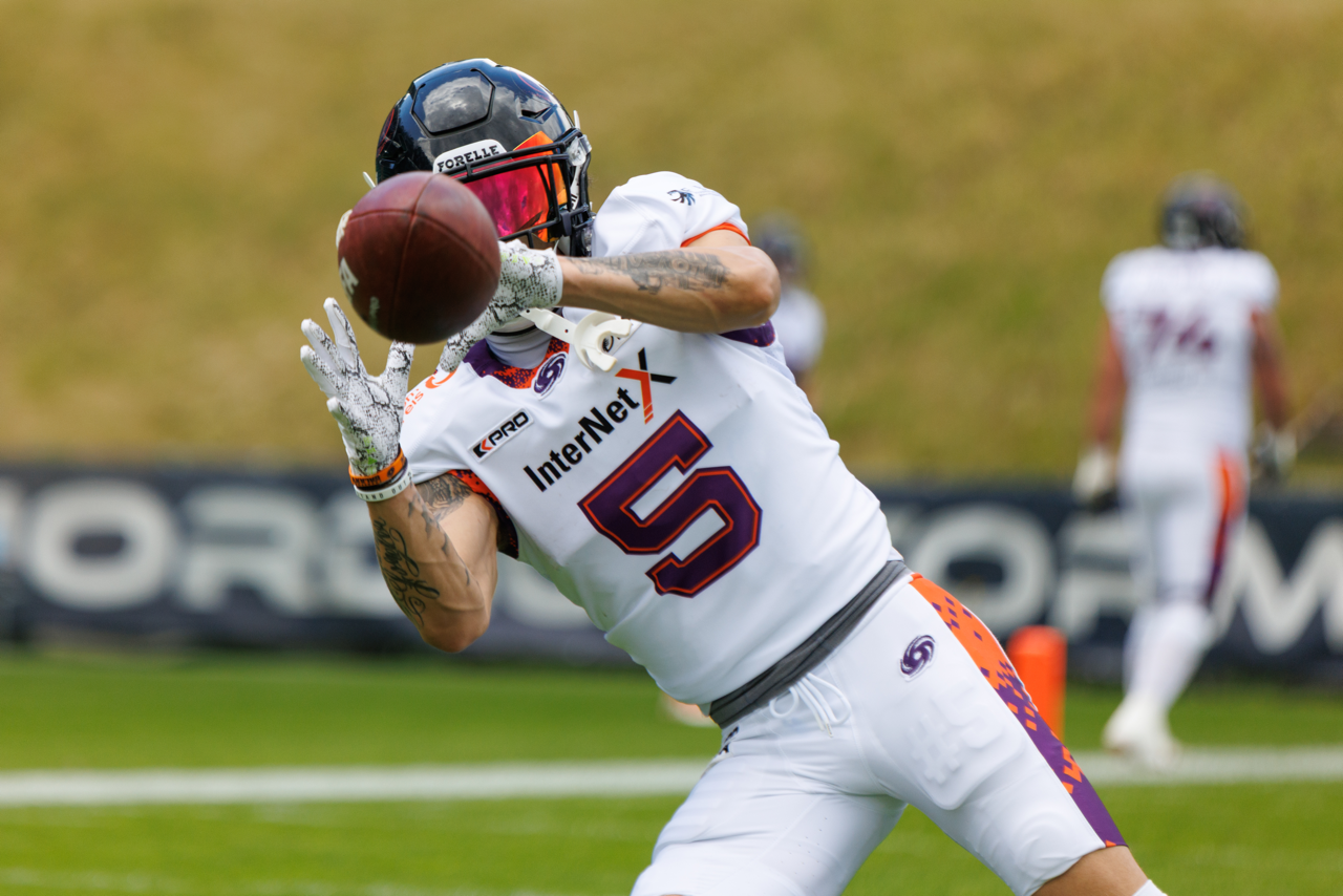 Frankfurt Galaxy Wide Receiver Paul Kavadia-Lenhardt