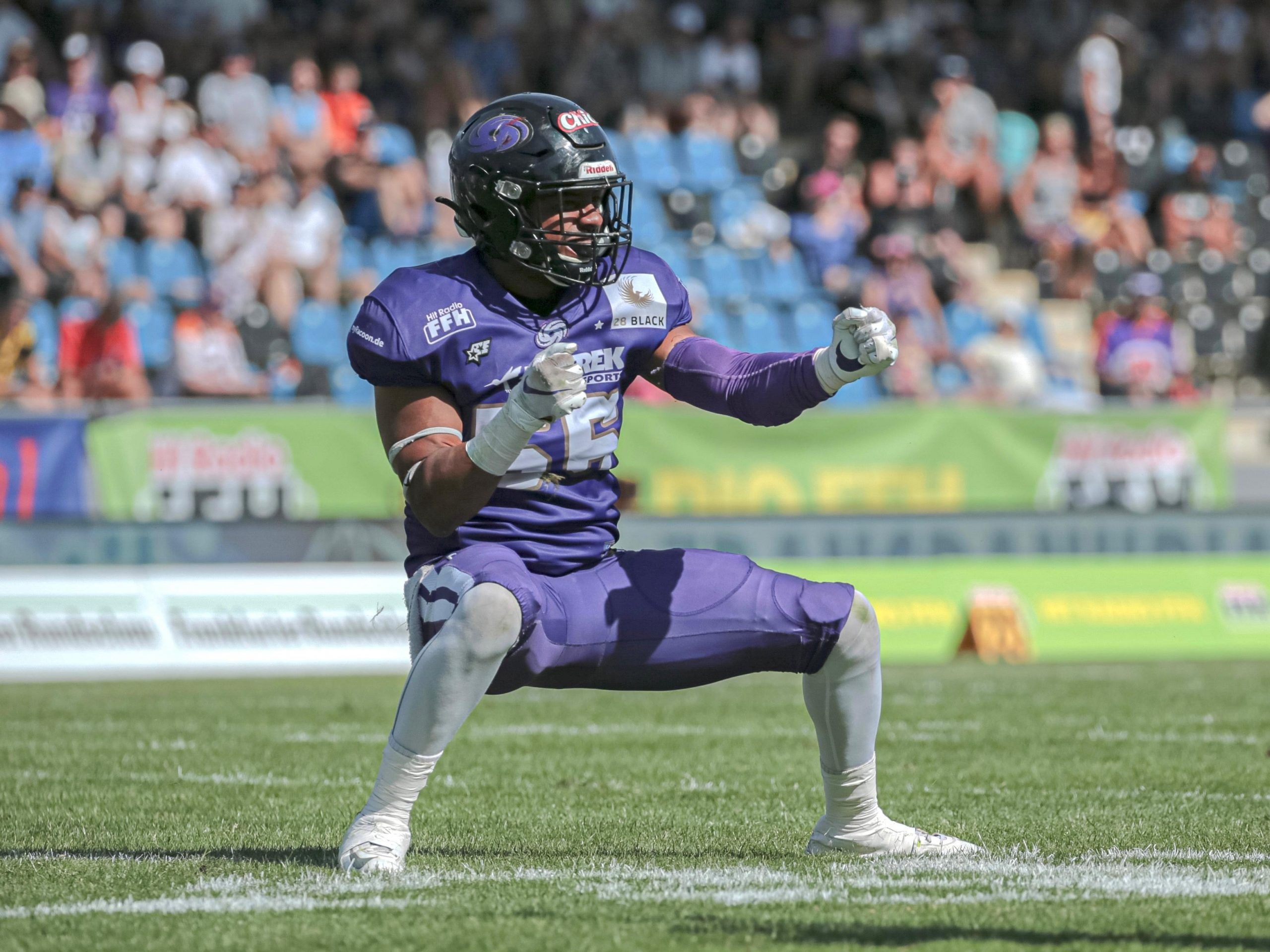 Linebacker Sebastian Silva Gomez Komm zurück