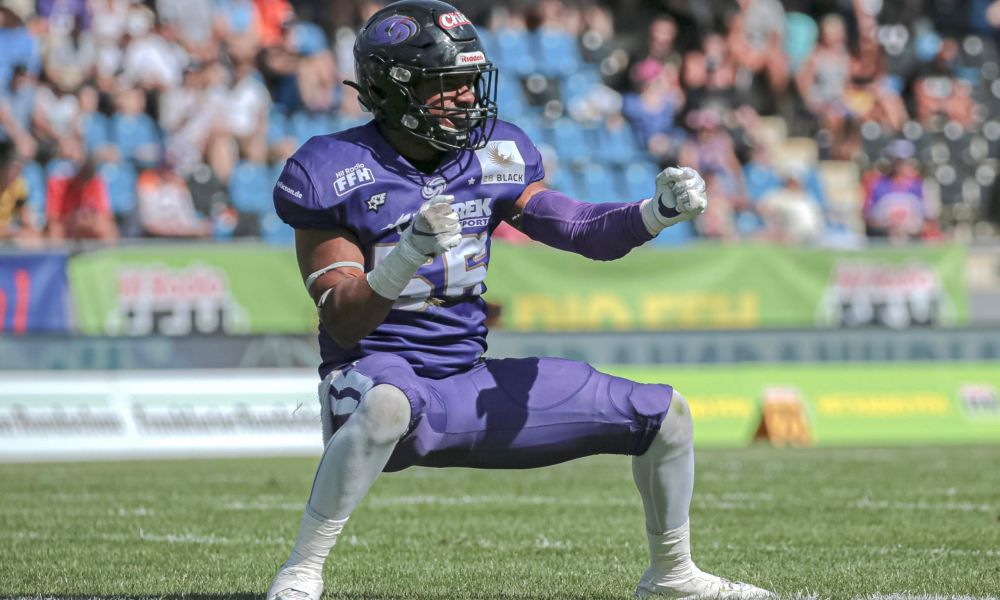 Linebacker Sebastian Silva Gomez Komm zurück