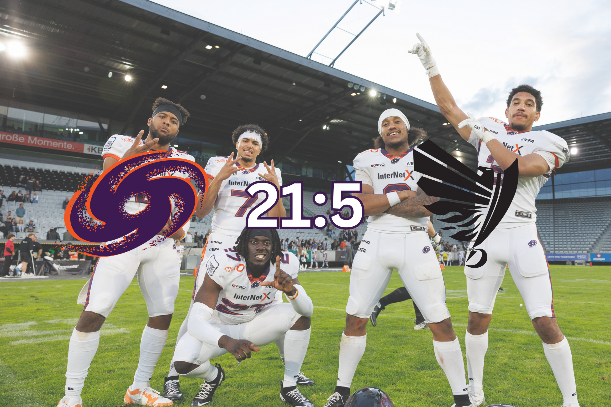 Frankfurt Galaxy at Raiders Tirol Week 4