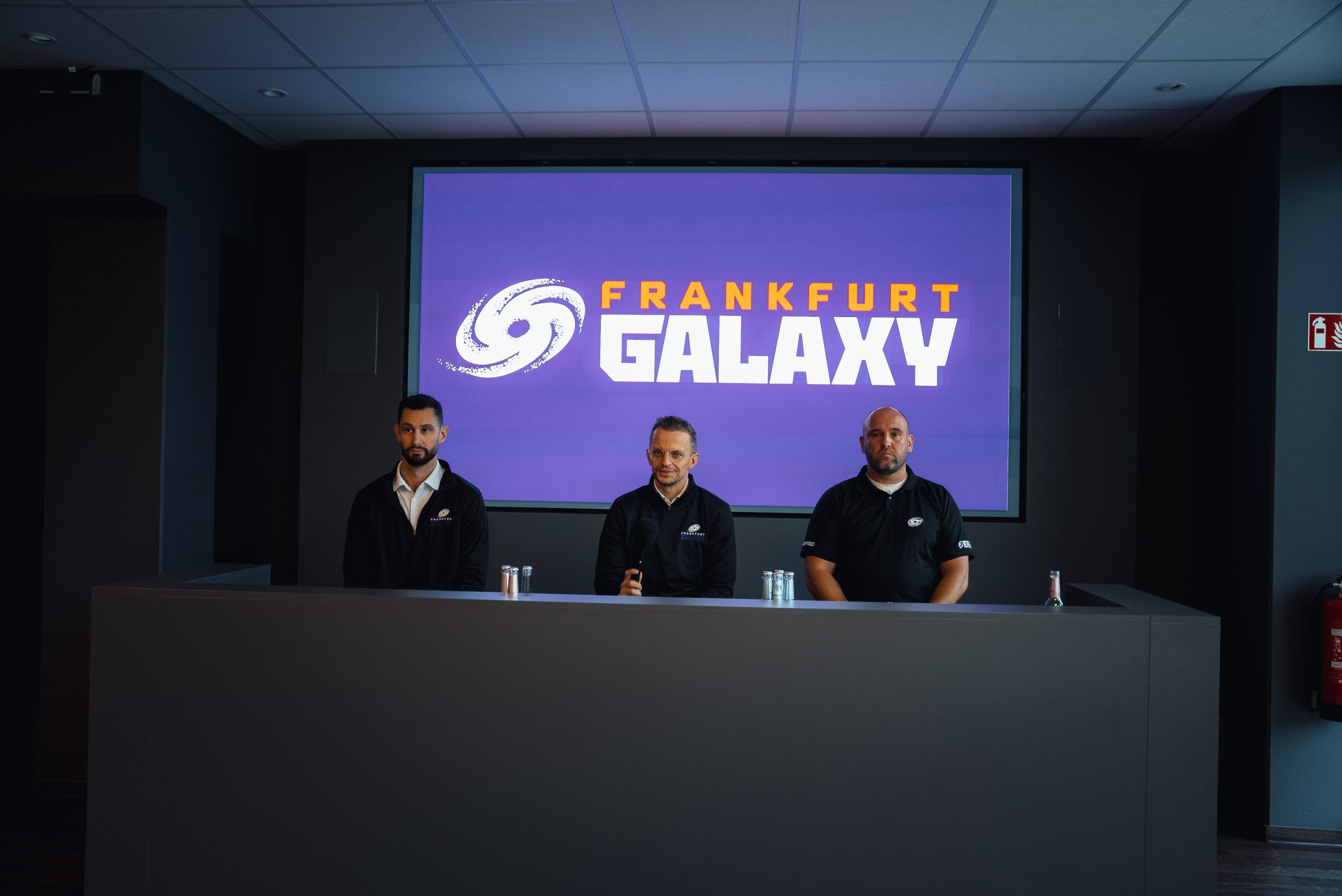 Head Coach Thomas Kösling und Defensive Coordinator Anthony Caljean der Frankfurt Galaxy