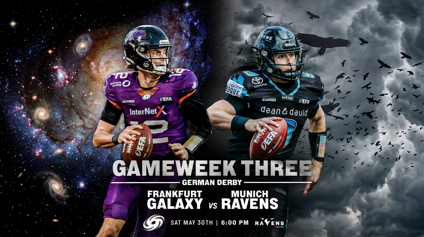 German Derby: Frankfurt Galaxy vs. Munich Ravens